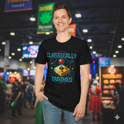 Classically Trained Retro Arcade Graphic T-Shirt