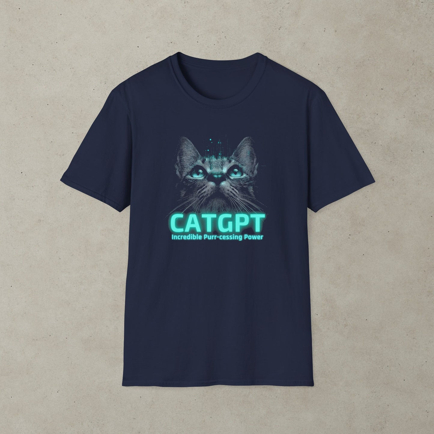 CatGPT - Incredible Purr-cessing Power Graphic Tee
