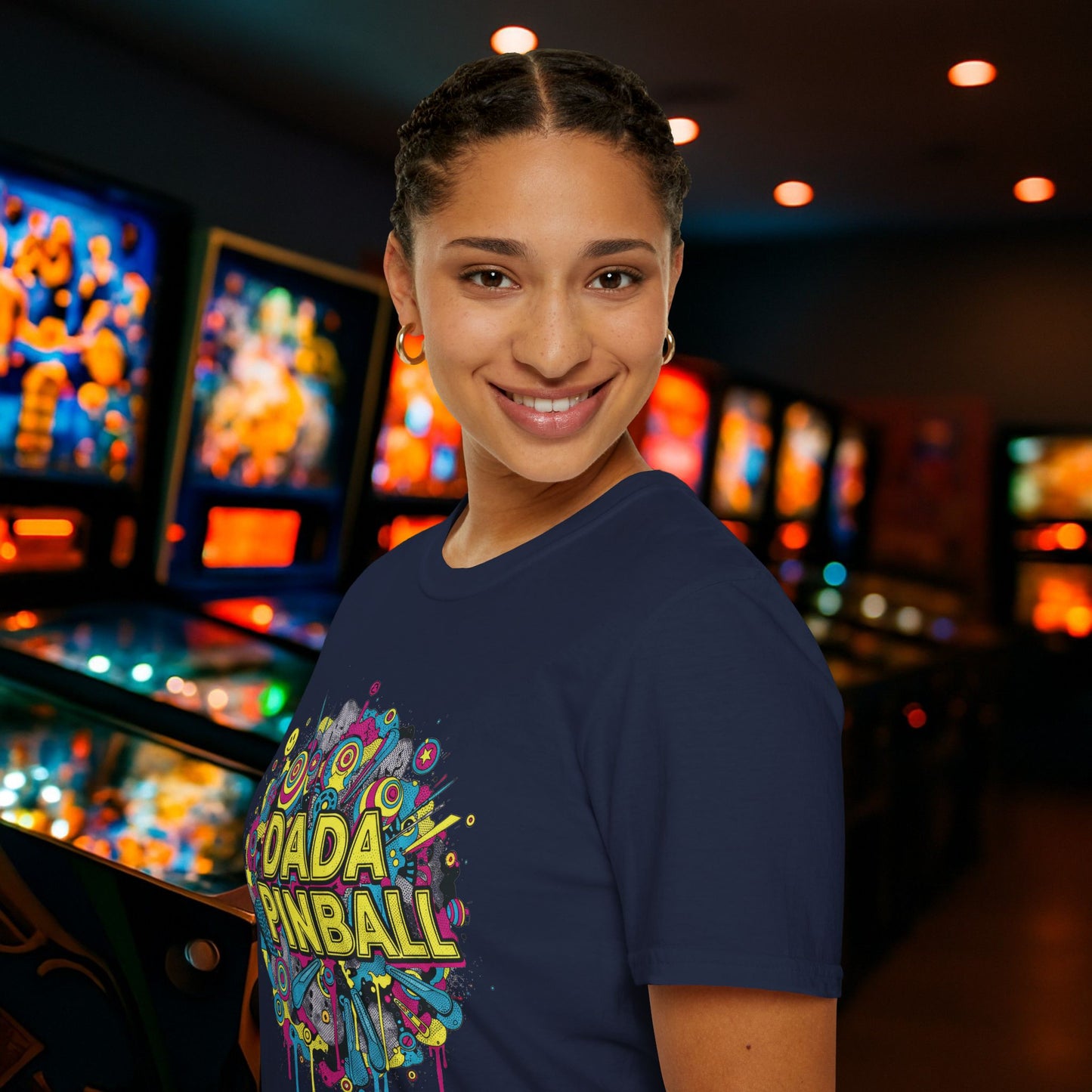 Dada Pinball Graphic Pinball T-Shirt