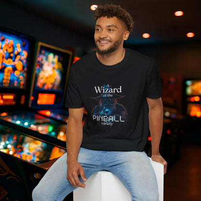 Wizard of the Pinball Variety Graphic T-Shirt