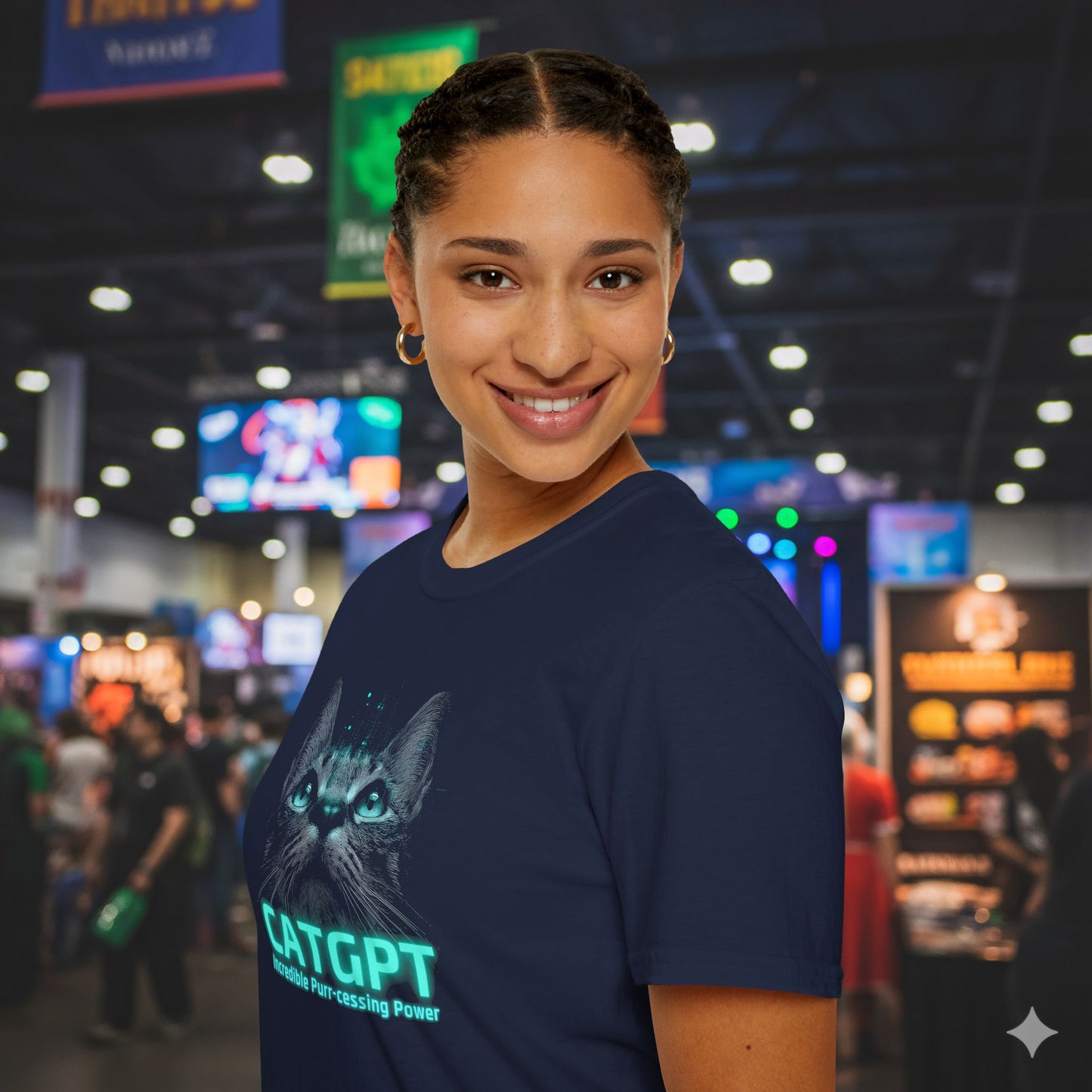 CatGPT - Incredible Purr-cessing Power Graphic Tee