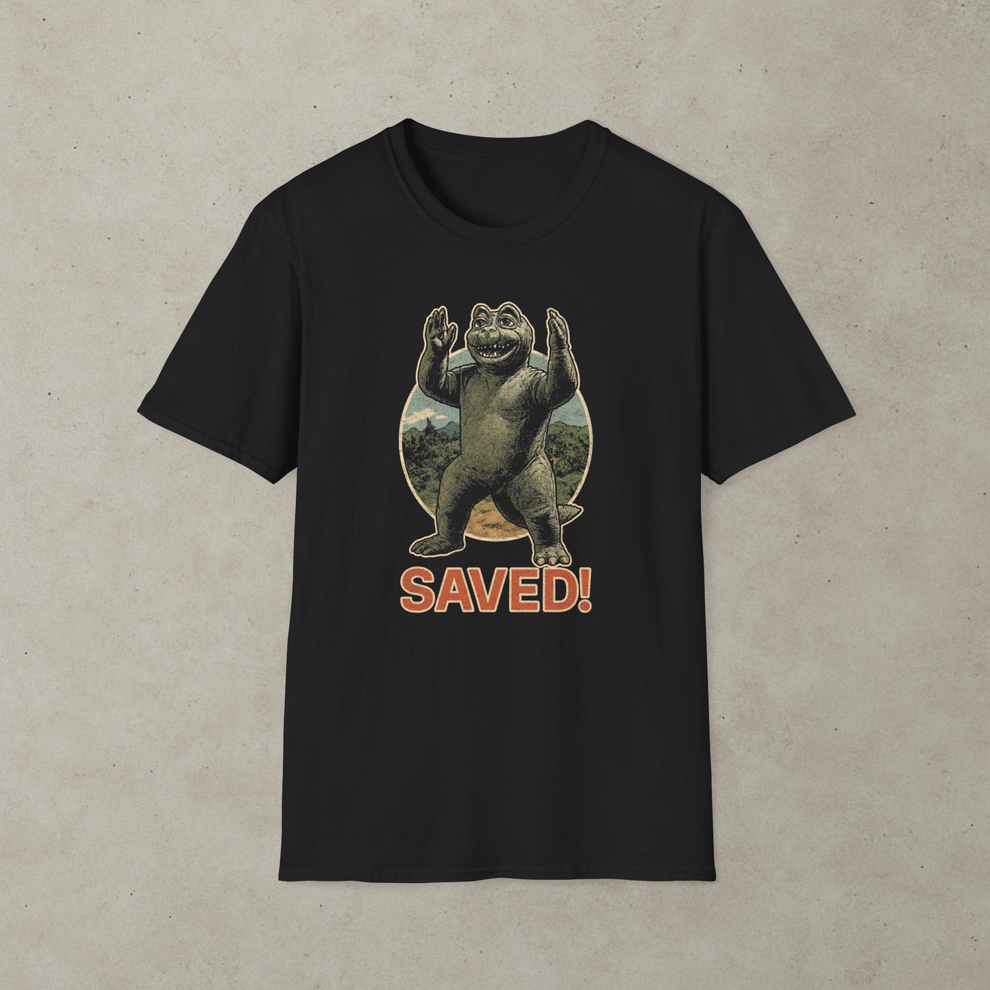 Saved by Son of Godzilla Graphic Pinball T-Shirt