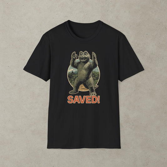Saved by Son of Godzilla Graphic Pinball T-Shirt