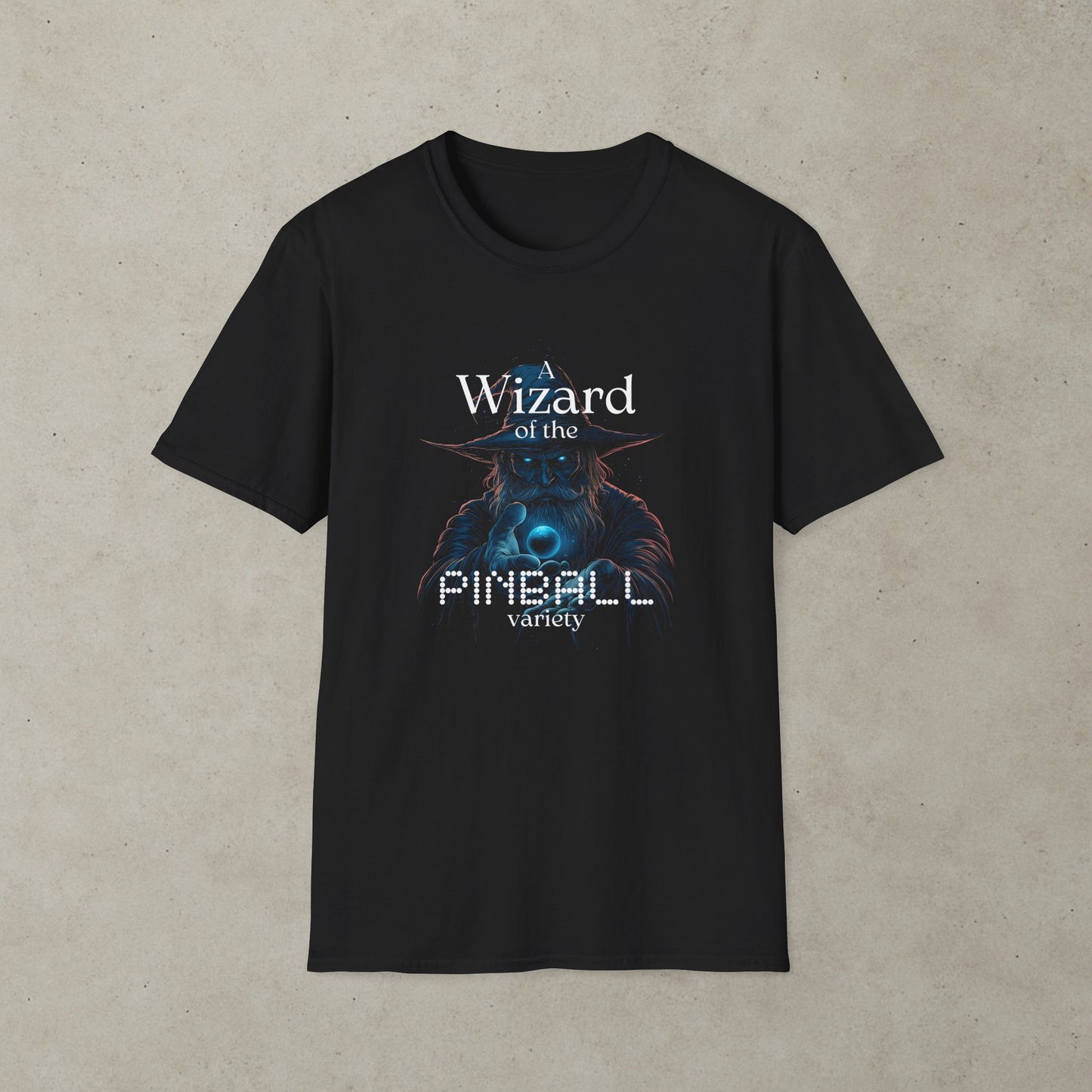 Wizard of the Pinball Variety Graphic T-Shirt