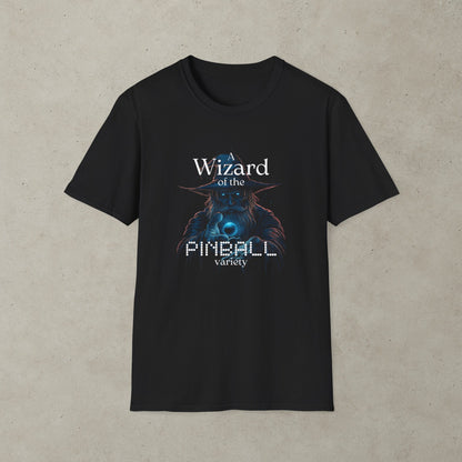 Wizard of the Pinball Variety Graphic T-Shirt