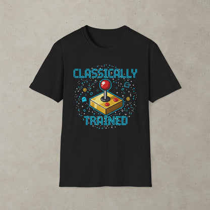 Classically Trained Retro Arcade Graphic T-Shirt