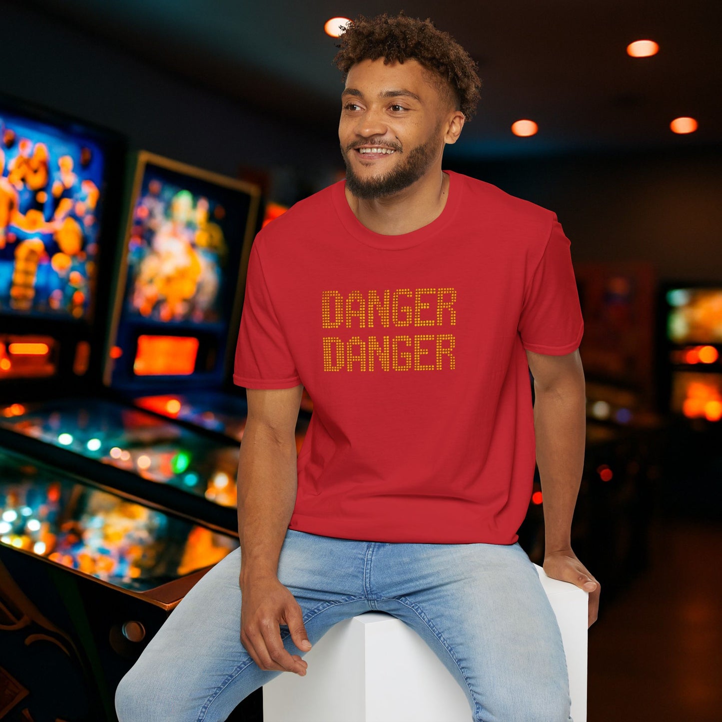 Danger Danger Pinball Graphic T-Shirt