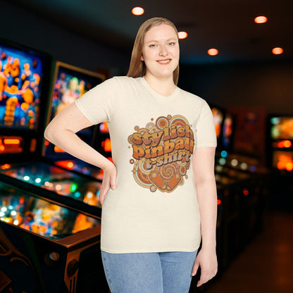 Stylish Pinball T-Shirt Graphic T-Shirt