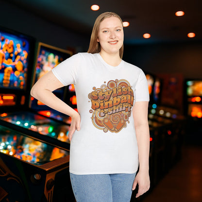Stylish Pinball T-Shirt Graphic T-Shirt