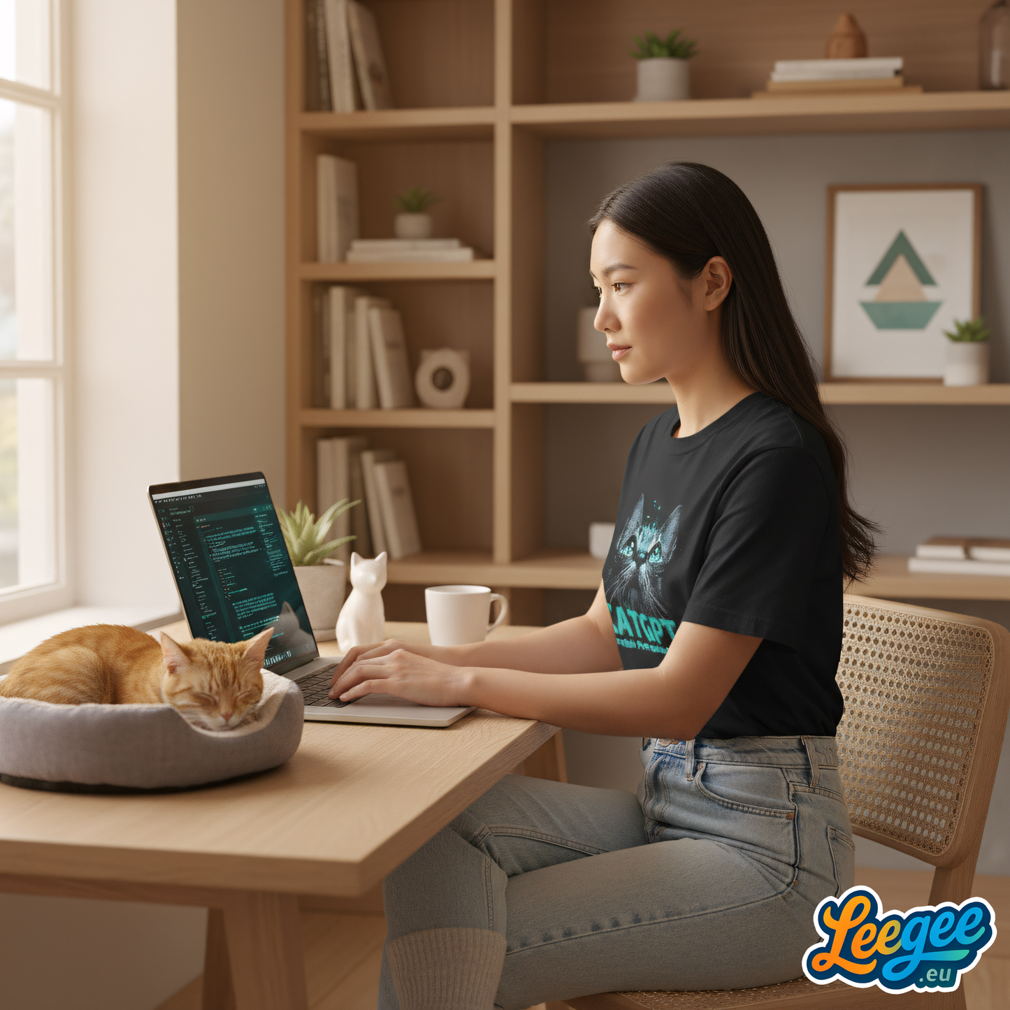 CatGPT - Incredible Purr-cessing Power Graphic Tee