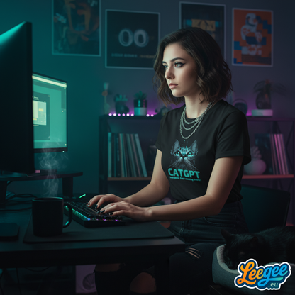 CatGPT - Incredible Purr-cessing Power Graphic Tee
