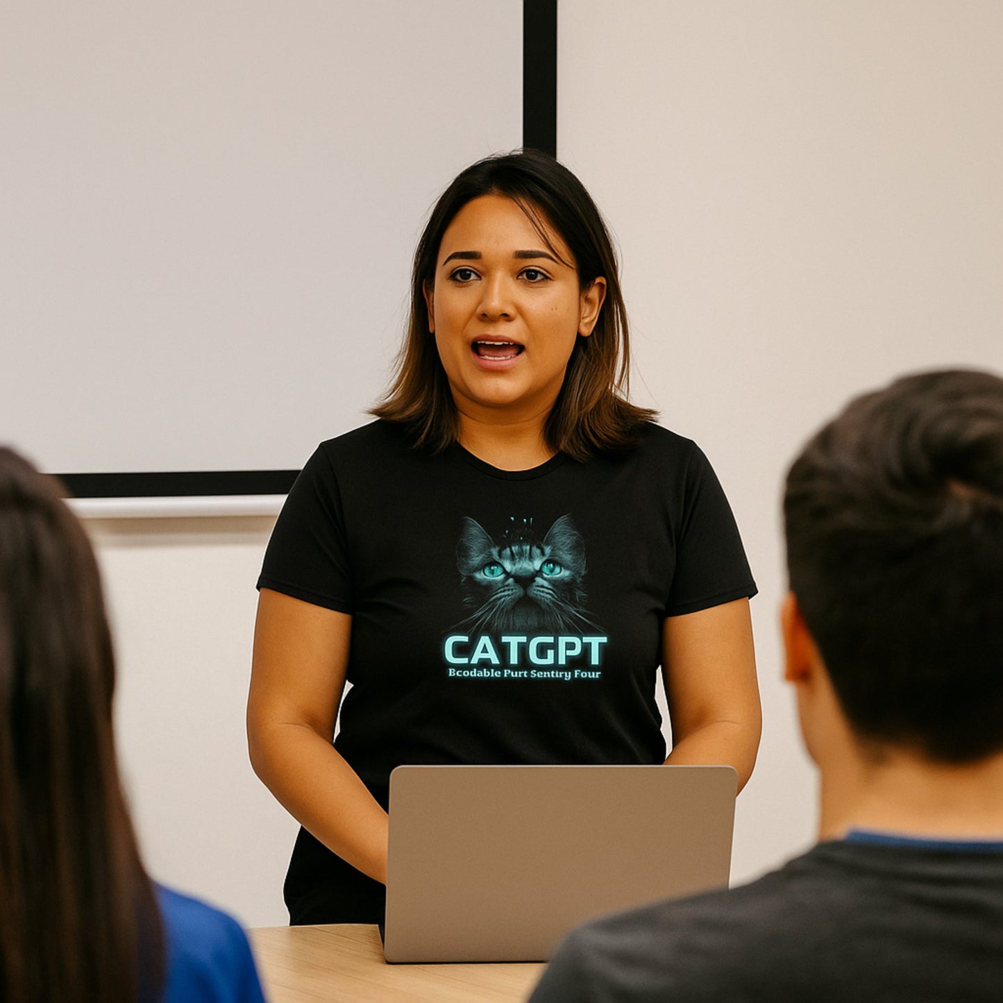 CatGPT - Incredible Purr-cessing Power Women's Graphic T-Shirt