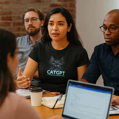 CatGPT - Incredible Purr-cessing Power Women's Graphic T-Shirt