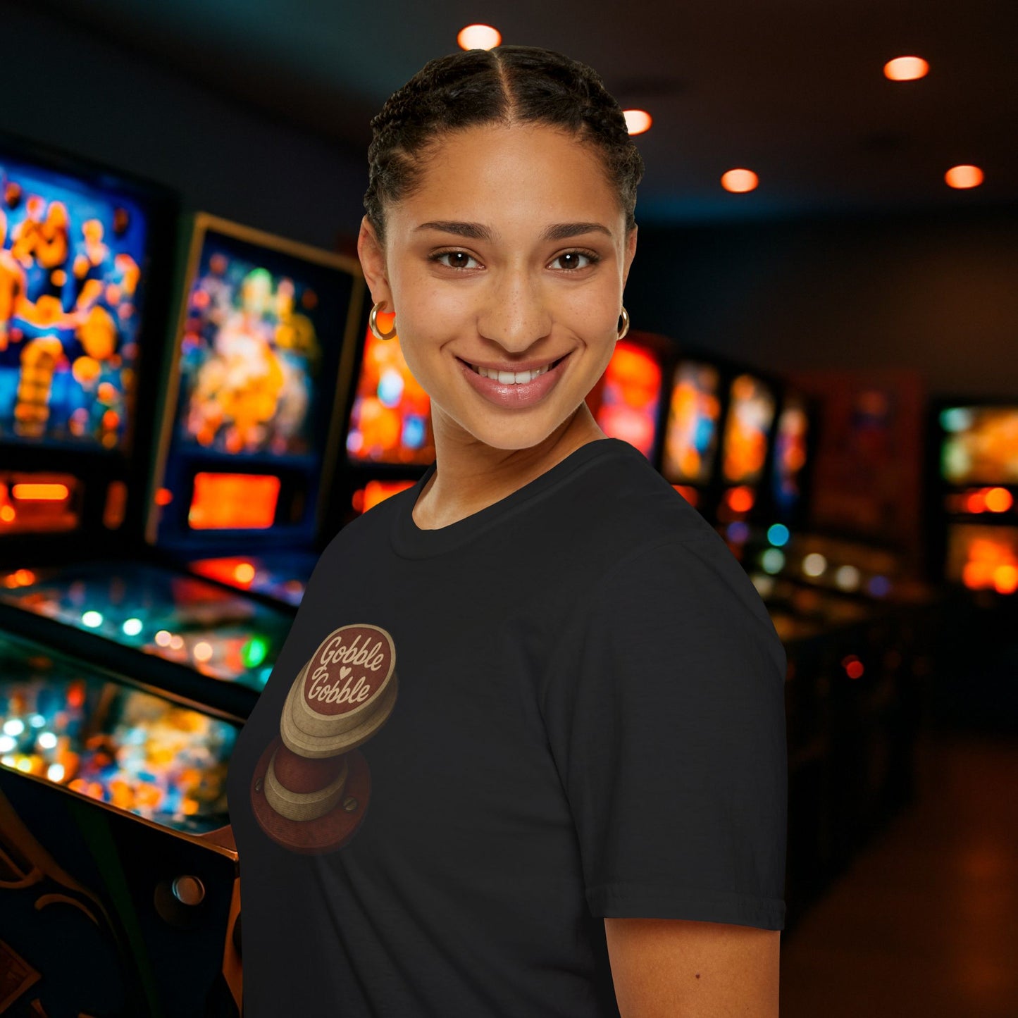 Thanksgiving Pinball Pop Bumper T-Shirt - Standard Edition