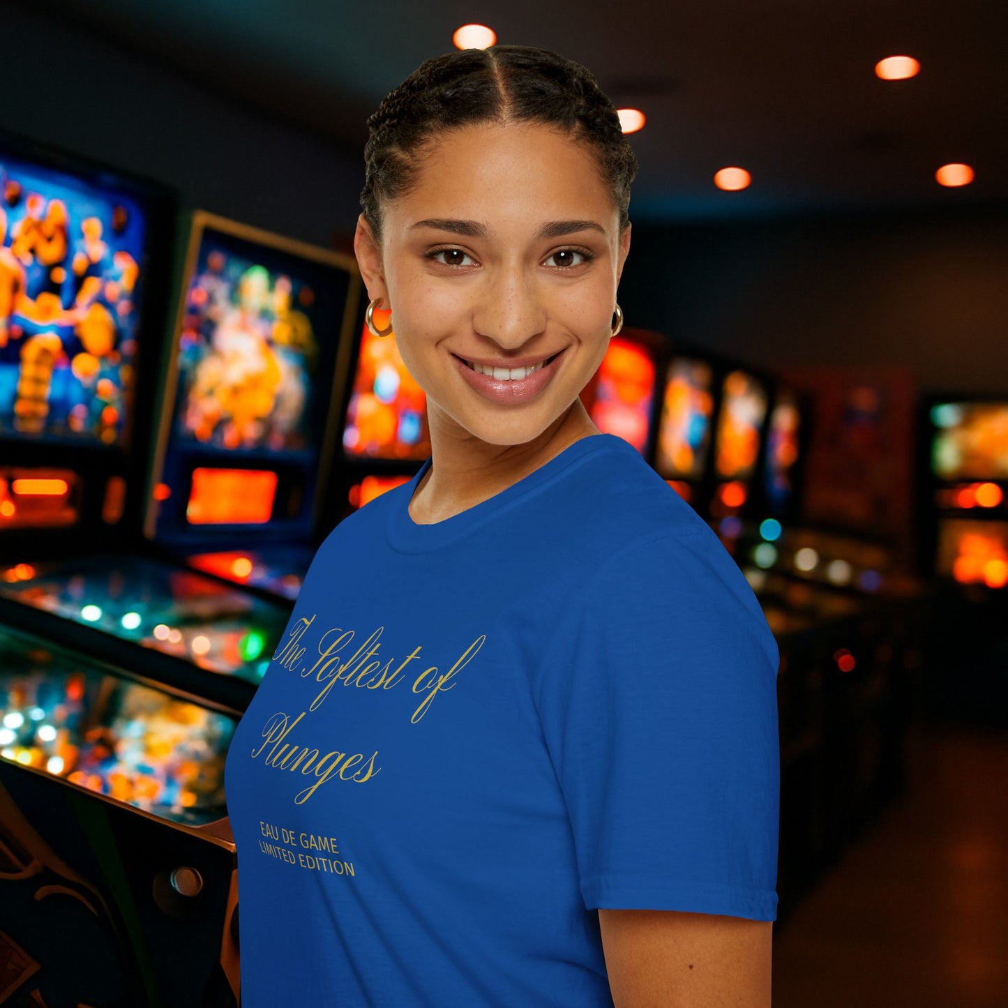 The Softest of Plunges Pinball Graphic T-Shirt