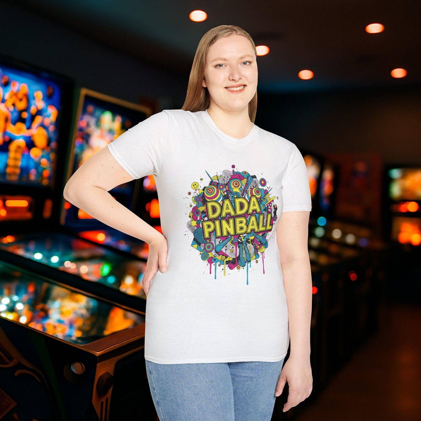 Dada Pinball Graphic Pinball T-Shirt