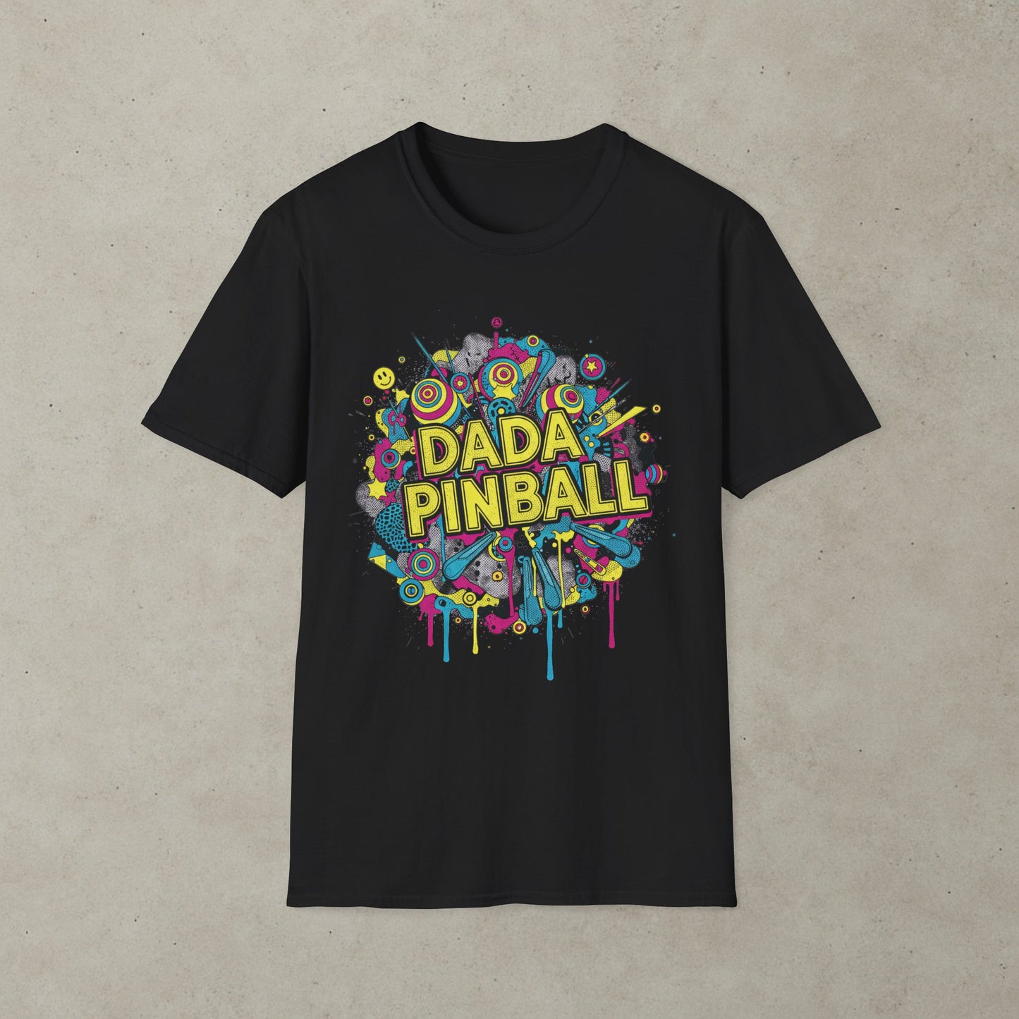 Dada Pinball Graphic Pinball T-Shirt