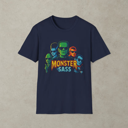 Monster Sass Pinball Graphic T-Shirt