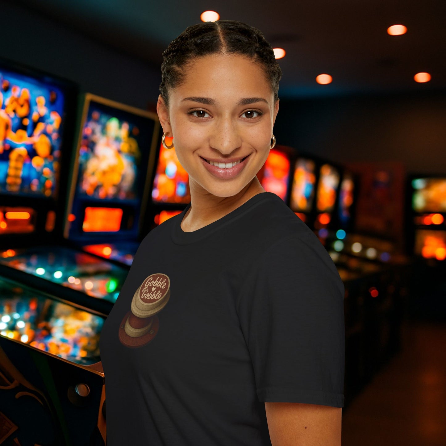 Thanksgiving Pinball Pop Bumper T-Shirt - Minimal Edition